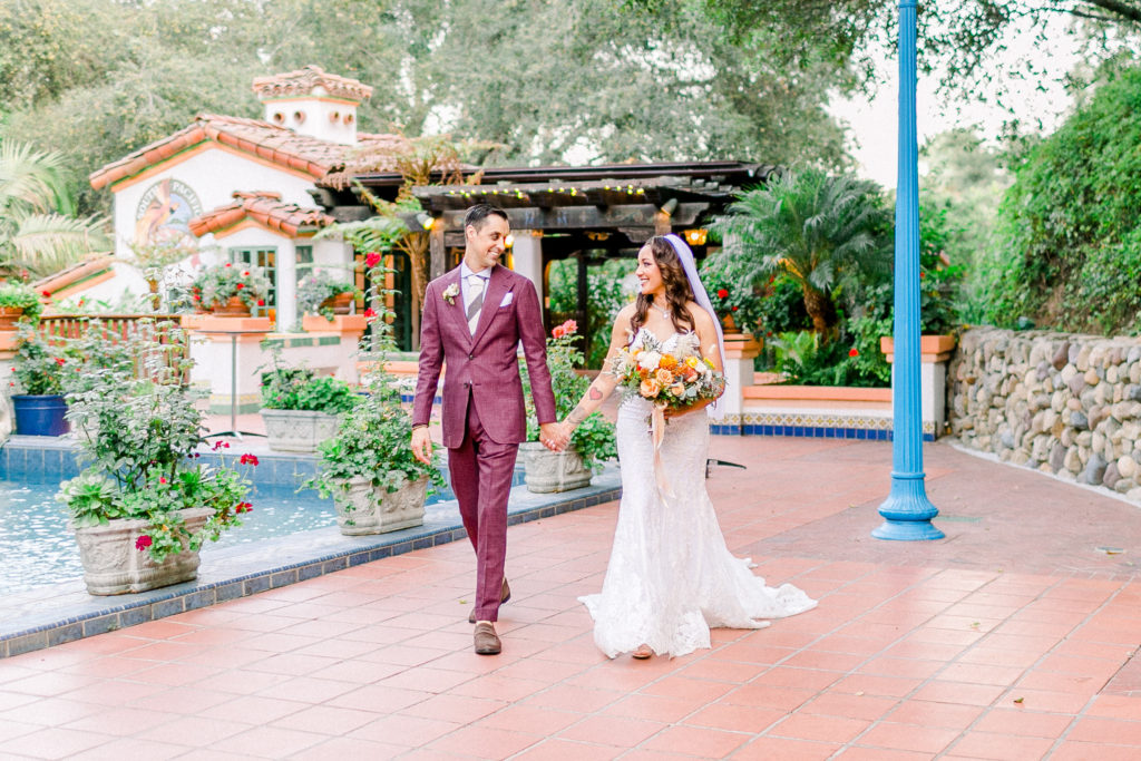 wedding at Rancho Las Lomas