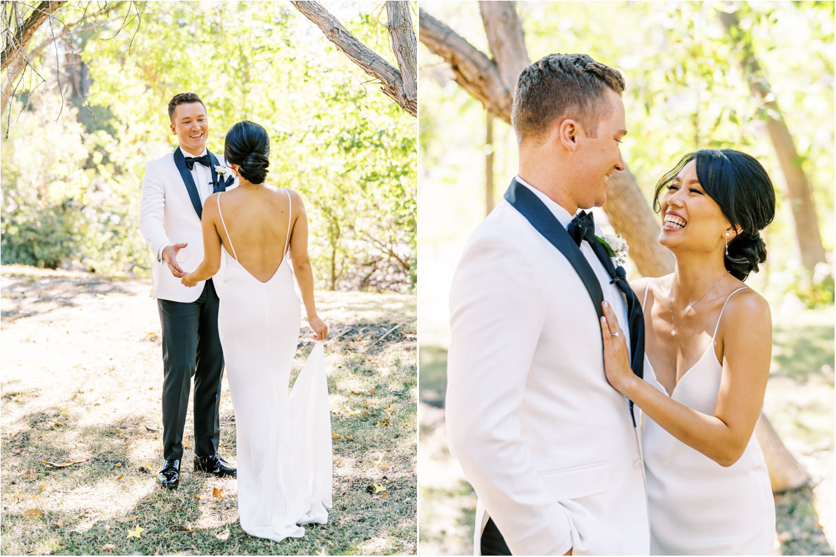 Bride and Groom First Look