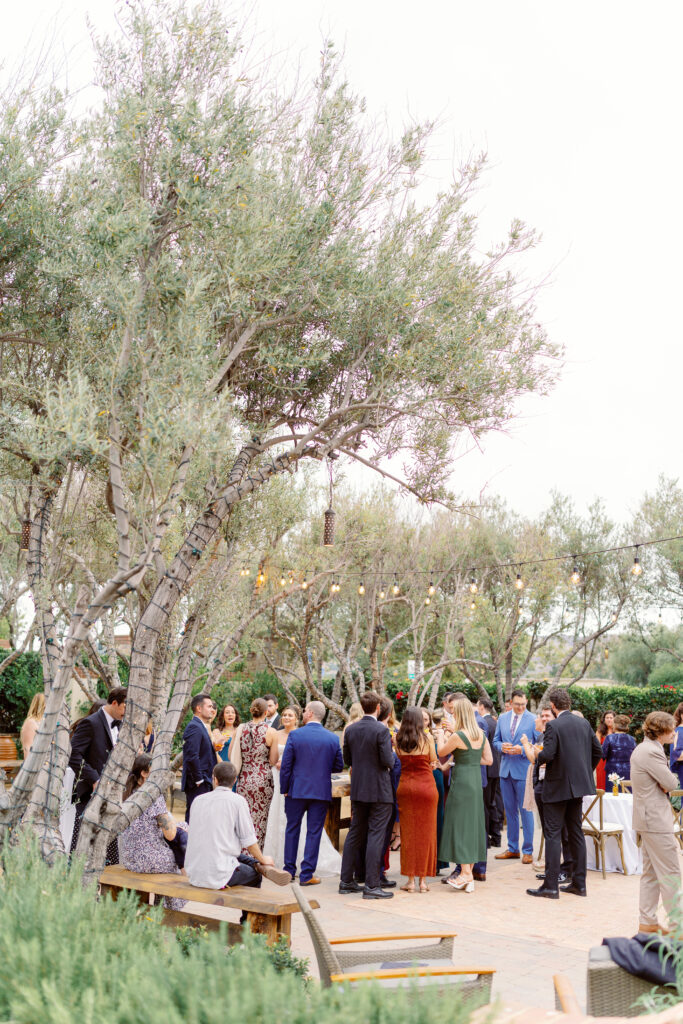 Wedding reception at The Inn at the Mission San Juan Capistrano