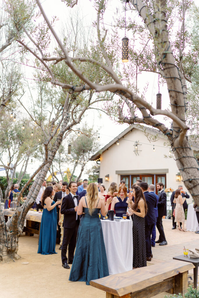 Wedding reception at The Inn at the Mission San Juan Capistrano