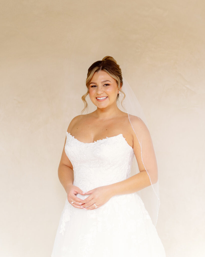 Bride portrait at The Inn at the Mission San Juan Capistrano wedding