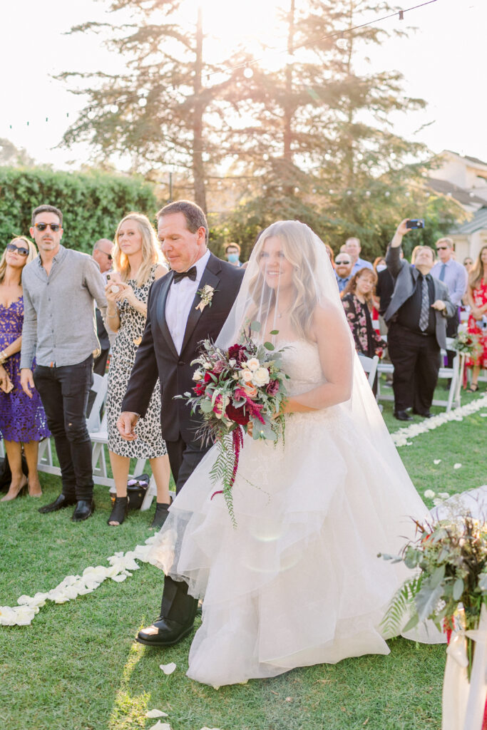 Strawberry Farms Wedding in Irvine ceremony