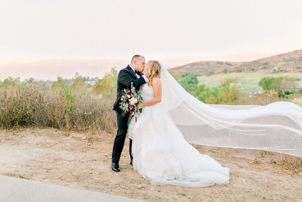 Strawberry Farms Wedding in Irvine portraits